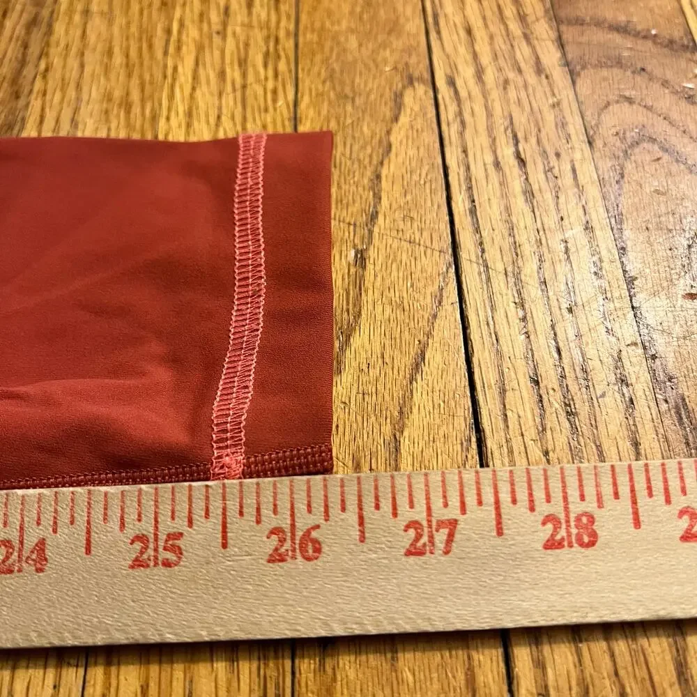 LuLuLemon Leggings Womens 4 Align Pant Orange Red 26” - Picture 8 of 8
